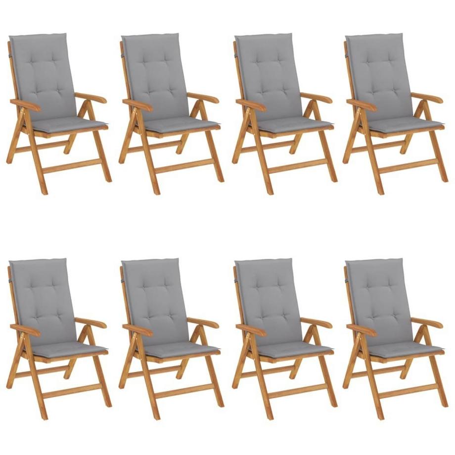 Chaise de jardin inclinable bois