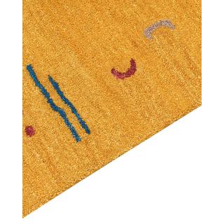 Beliani Tapis en Laine Boho AKALAN  