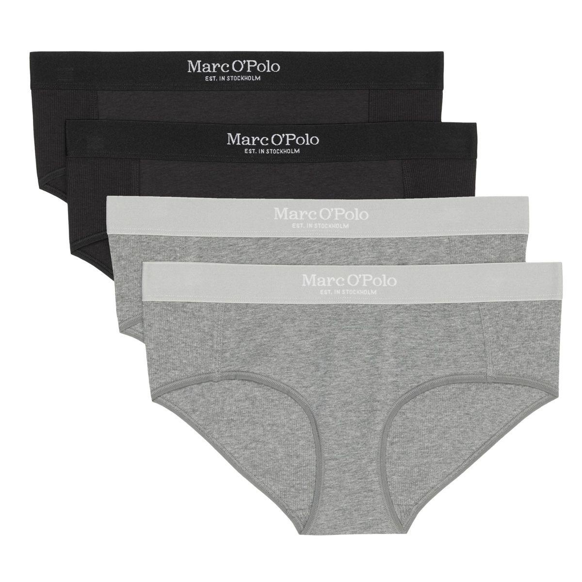 Marc O'Polo Iconic Rib Hipster 4er Pack  