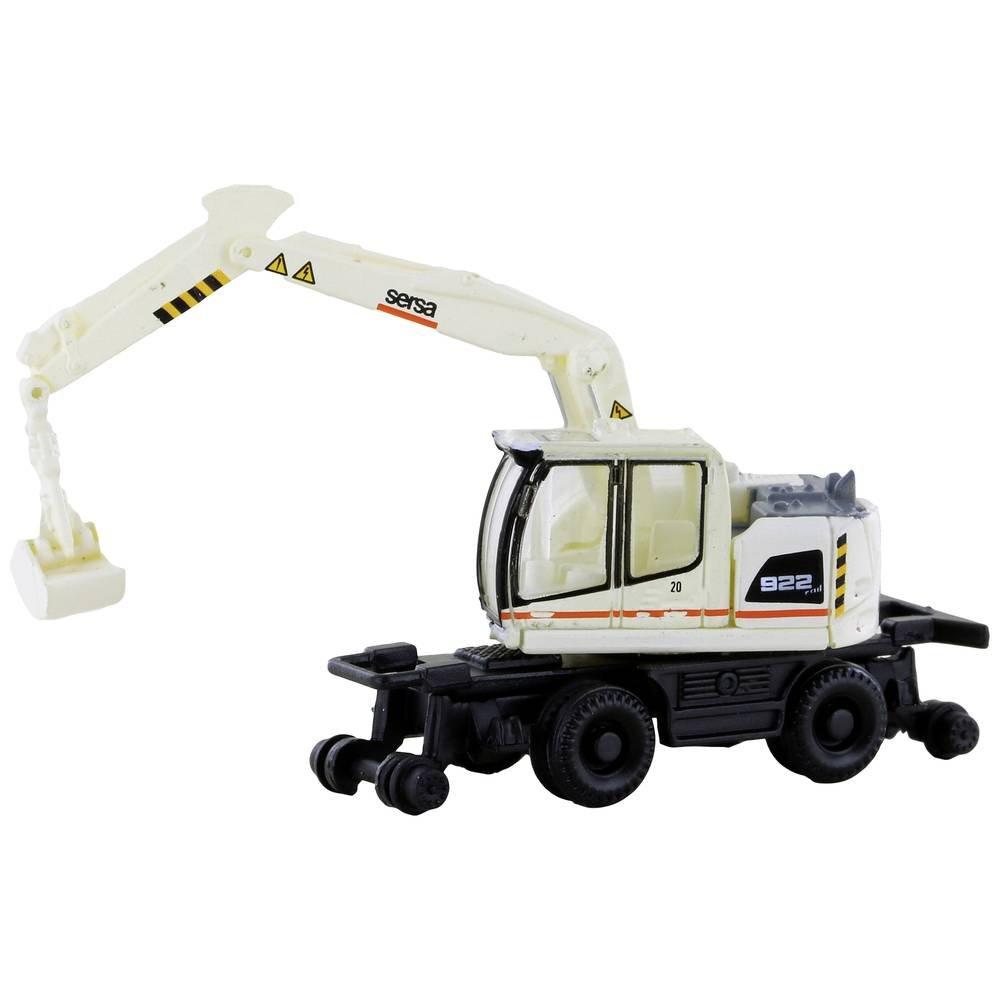 Image of N Liebherr A922 Rail 2-Wege Bagger Sersa mit Greifer Multicolor