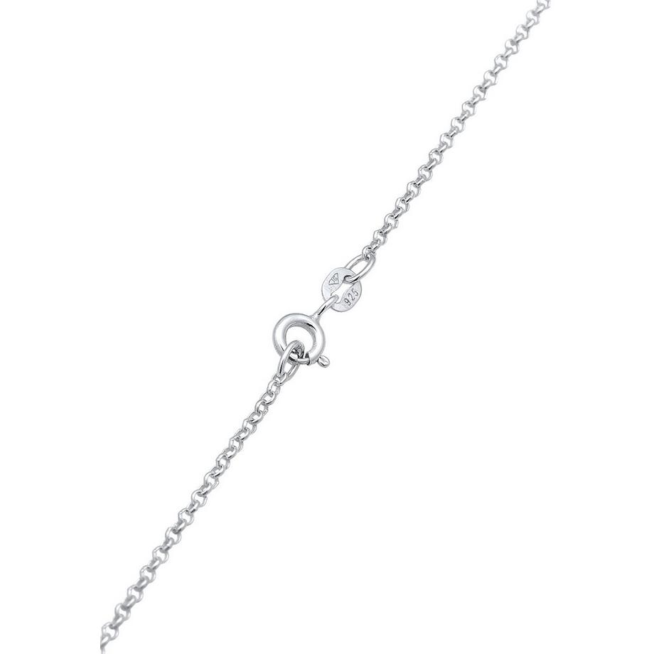 Elli  Collier Femmes Chaîne En Y Solitaire Pendentif Infinité Avec Cristal 