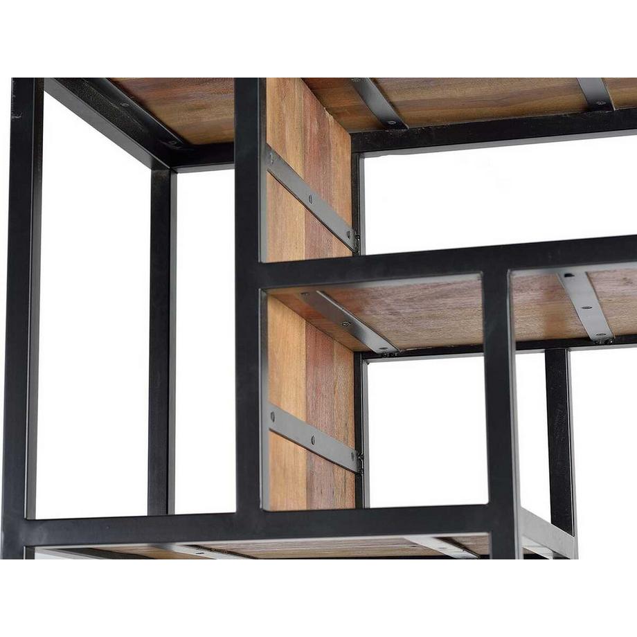 mutoni Standregal Xela Holz recycelt multicolor 80x212  