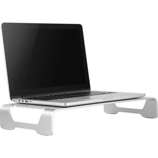 LogiLink Aluminium Monitorerhöhung für Laptop und Bildschirme  