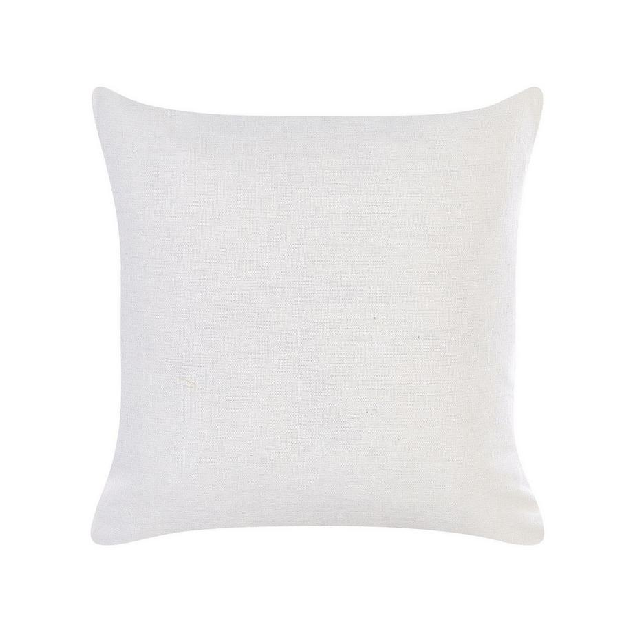 Beliani Dekokissen 2er Set aus Samtstoff Glamourös GOLDENROD  