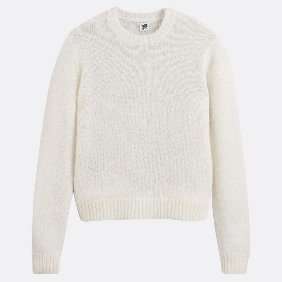 La Redoute Collections Grobstrick Rundhals Pullover  