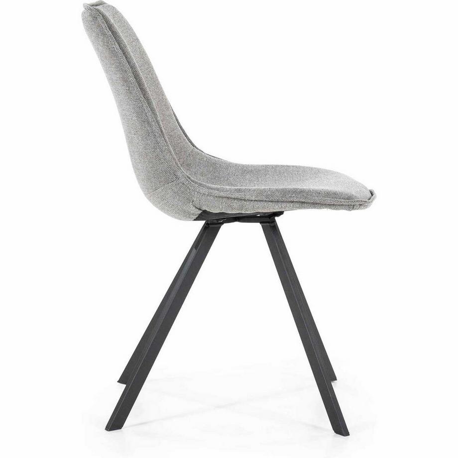 mutoni Chaise de salle à manger Boy grise  