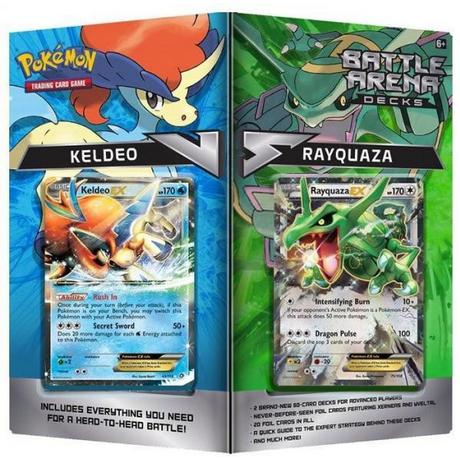 Pokémon  Battle Arena Deck Keldeo-EX & Rayquaza-EX 