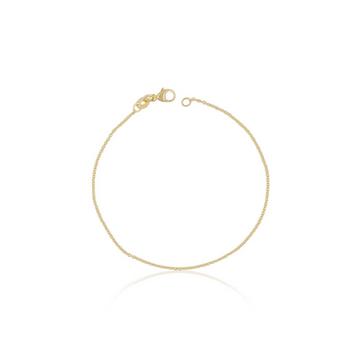 Bracelet Rundanker Gelbgold 750, 19cm, 1.3mm