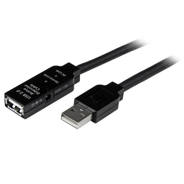 Image of StarTech.com 5m aktives USB 2.0 Verlängerungskabel - StBu