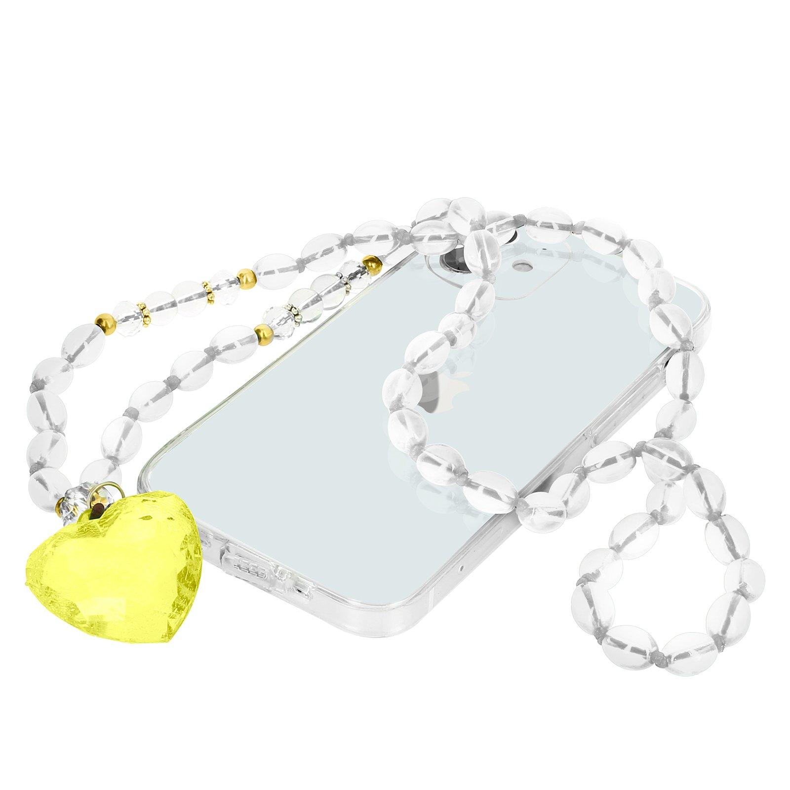 Image of Perlen Schmuck Handykette 80cm