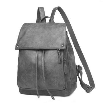 Kleiner eleganter moderner Rucksack, PU Leder Anti-Diebstahl-Rucksack Wasserdichter Stadtrucksack