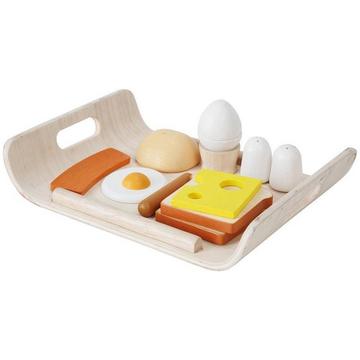 PlanToys Holzspielzeug Frühstücksmenü