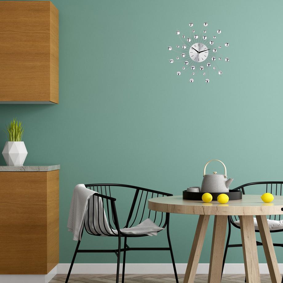 B2X Horloge murale XL avec paillettes  