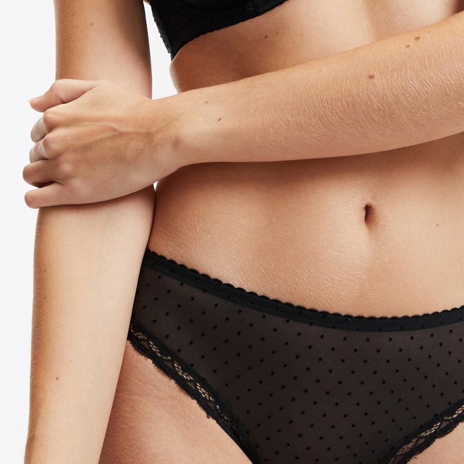 La Redoute Collections Alix Slip in Tulle con Motivo Floccato  
