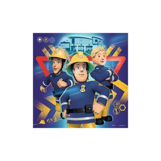 Ravensburger  Ravensburger puzzel Brandweerman Sam Bij gevaar Sam roepen - 2x 49 stukjes 