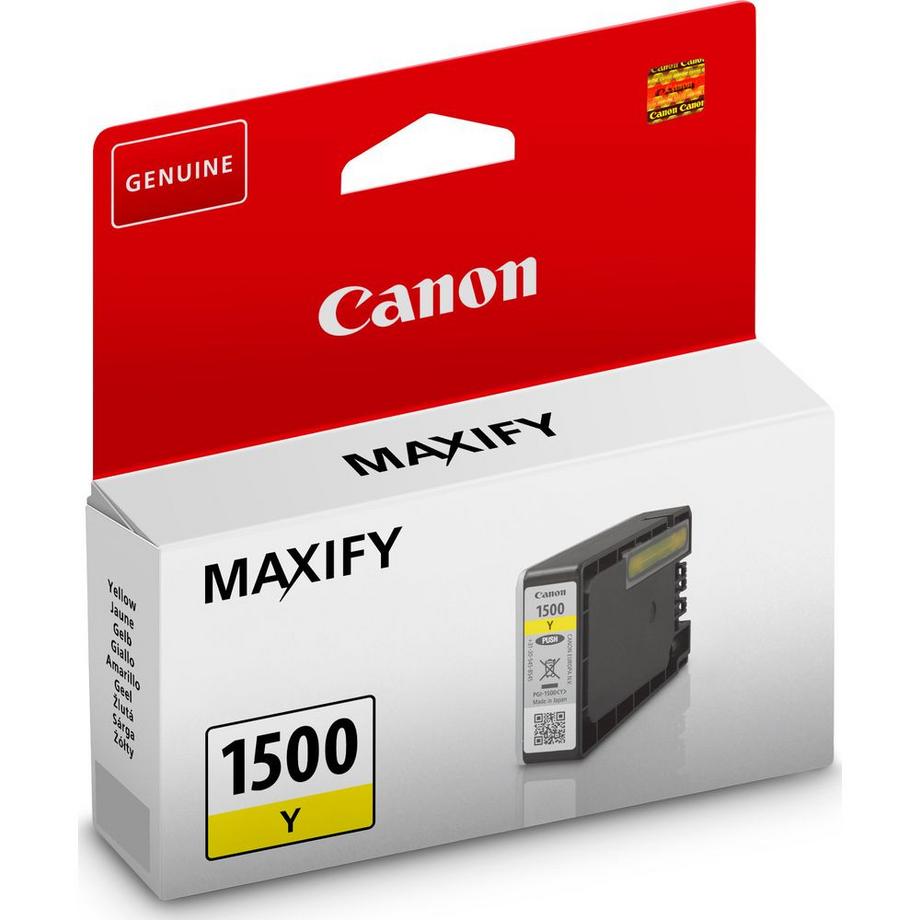 Canon  CANON Tintenpatrone yellow PGI-1500Y MAXIFY MB2050/MB2350 300 S. 