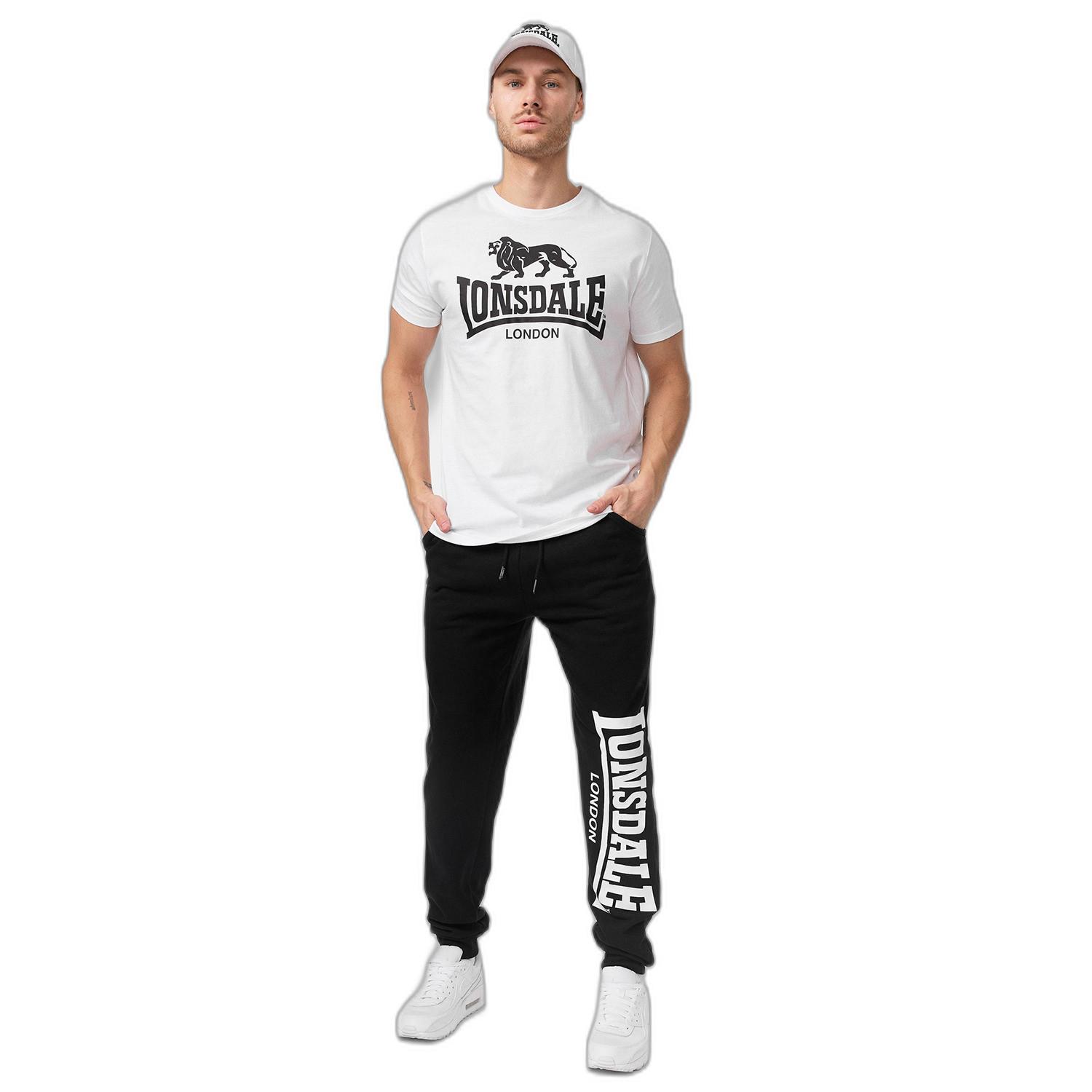 LONSDALE  joggers con logo grande 