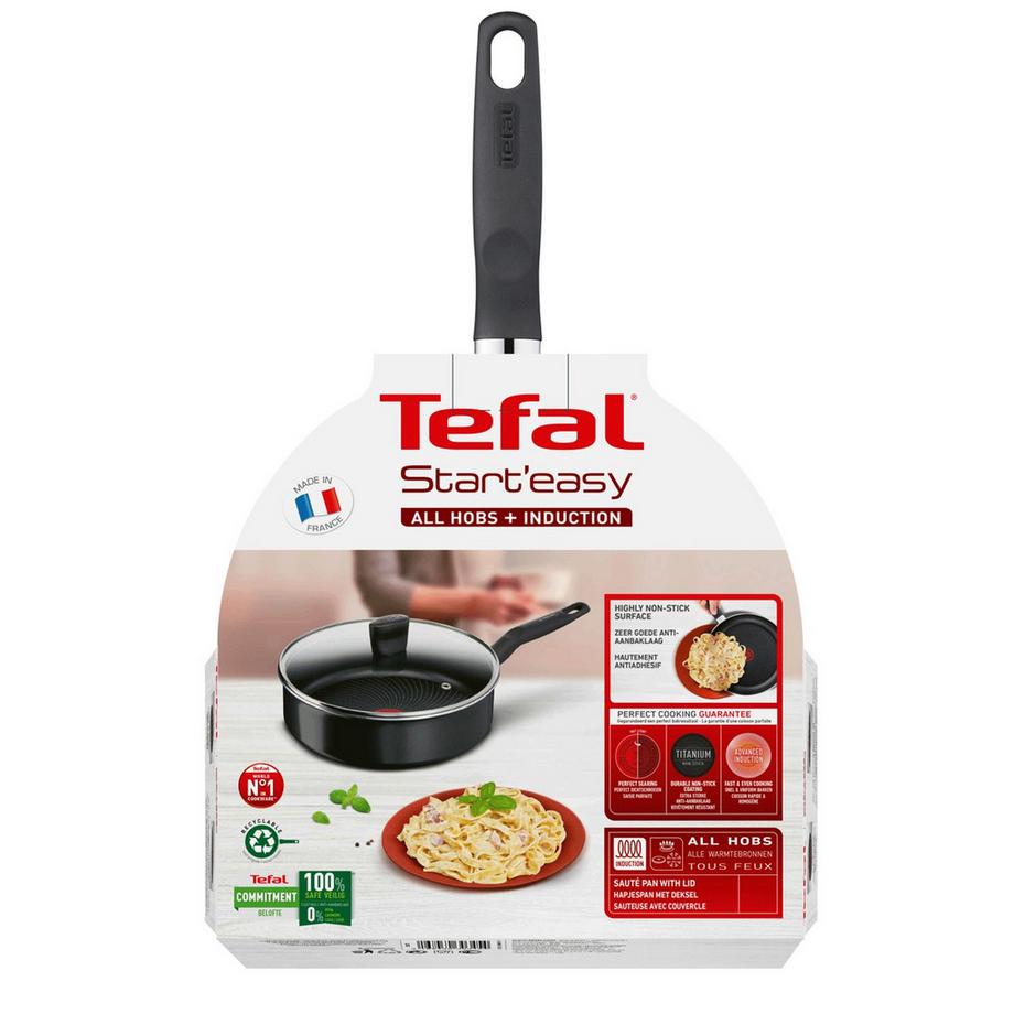 Tefal  Sauteuse Start Easy 24 cm avec couvercle 