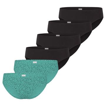 6er Pack Teens Girls 95/5 Organic Cotton - Slip