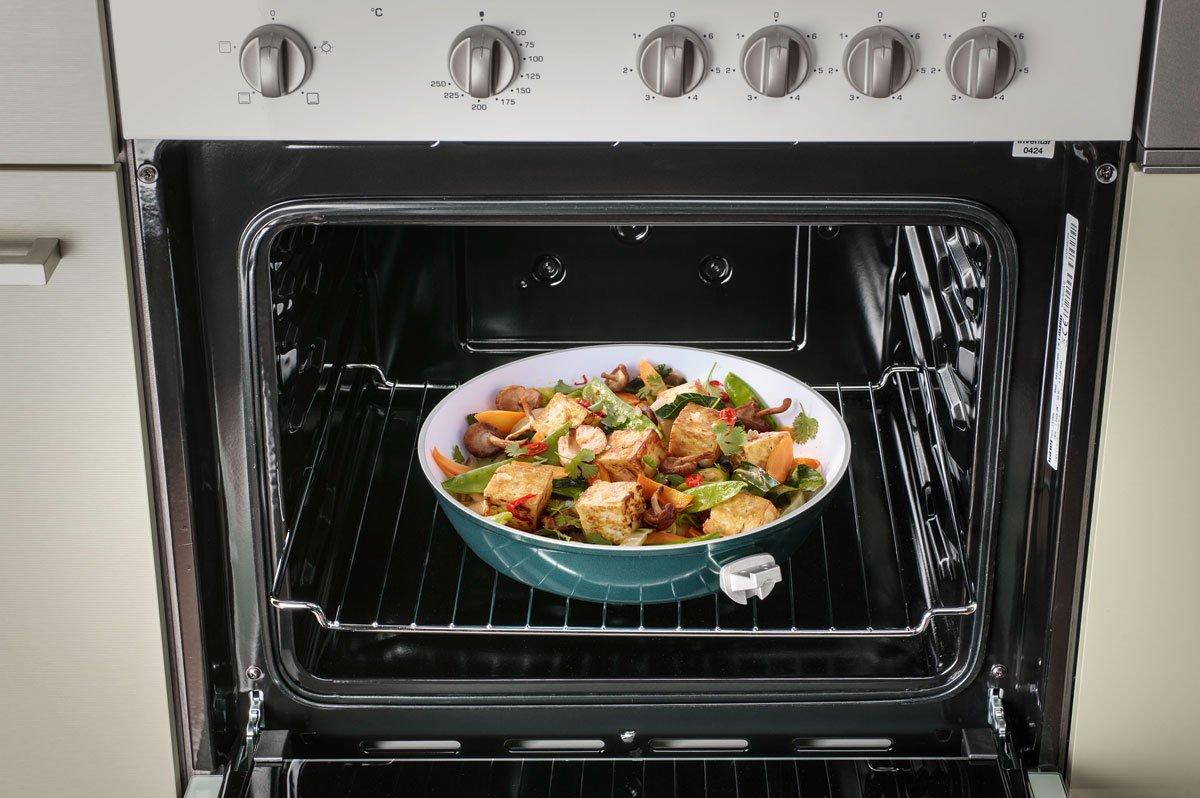 Genius Cerafit Fusion-Pfannen, Set 7-tlg., smaragdgrün  