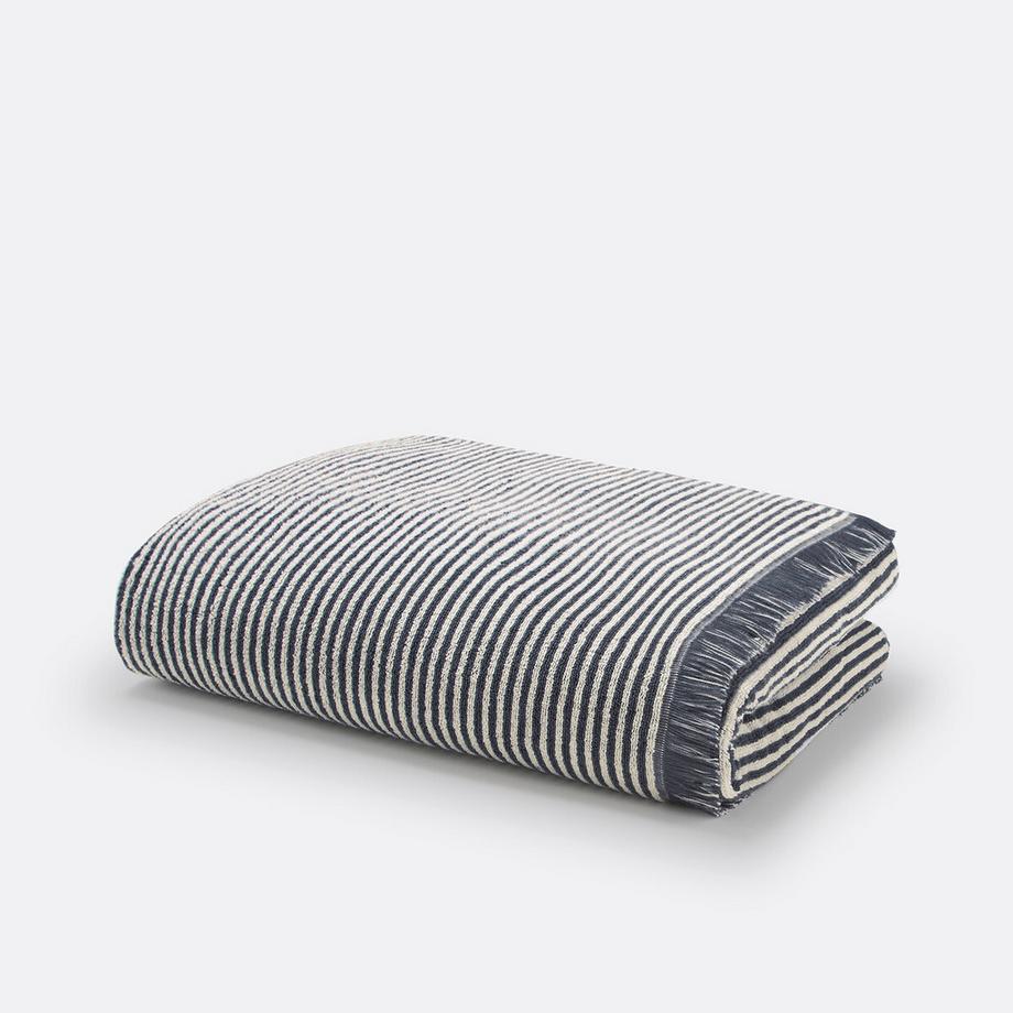 La Redoute Intérieurs Maxi-Badetuch Malo aus gestreiftem Frottee  