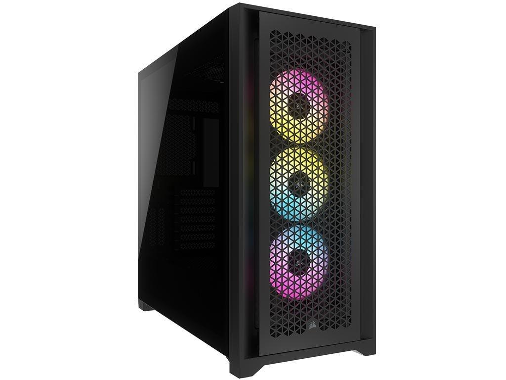 Corsair  ICUE 5000D RGB Airflow Midi Tower Schwarz 