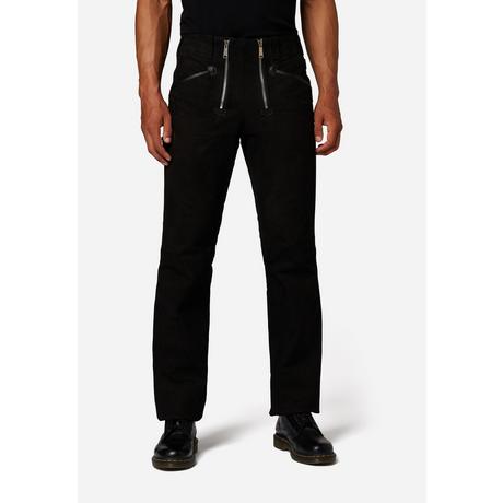 RICANO  Pantalon en cuir pour hommes RT-105, pantalon de charpentier dans une coupe droite classique 