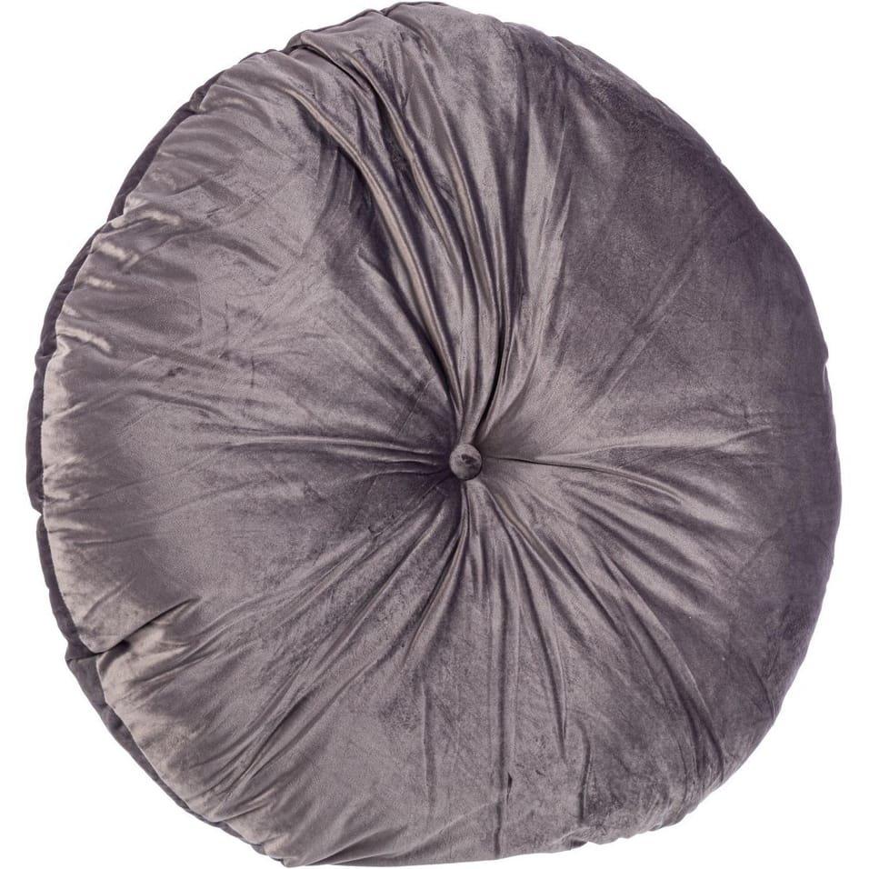 mutoni Coussin Artemis gris foncé rond 90  