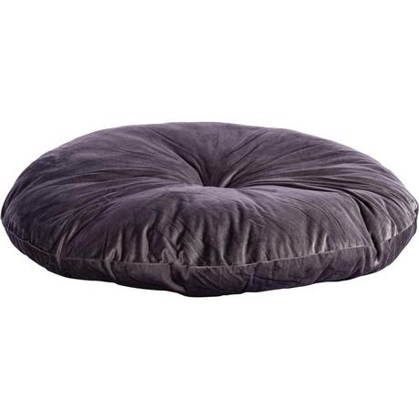 mutoni Coussin Artemis gris foncé rond 90  