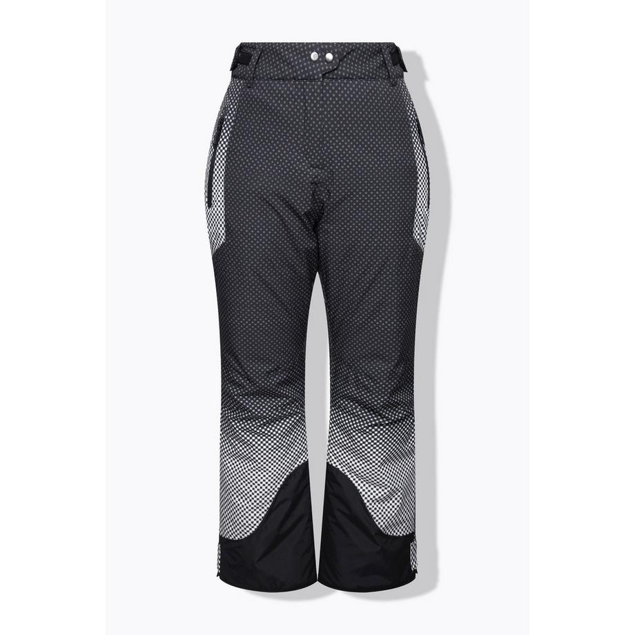 Ulla Popken Pantaloni Sci Impermeabili Pois Ghetta Antineve  