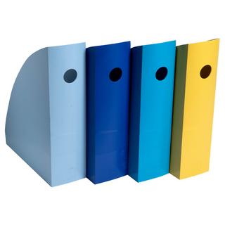 Exacompta Set 4 portariviste Mag-Cube Bee Blue  