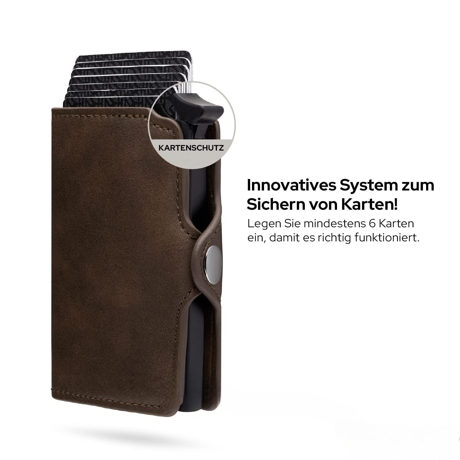 Only-bags.store Geschütztes Kartenetui mit RFID Schutz  