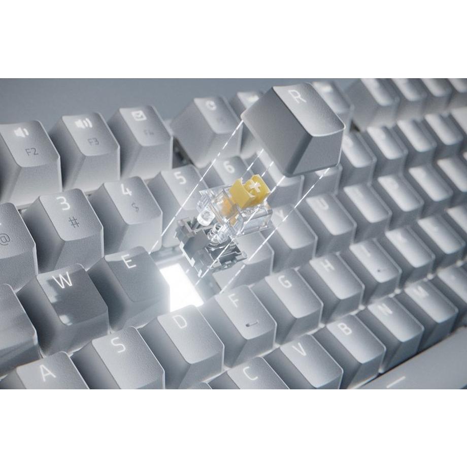 RAZER  Pro Type Ultra Tastatur Büro USB + RF Wireless + Bluetooth QWERTZ Deutsch Weiß 