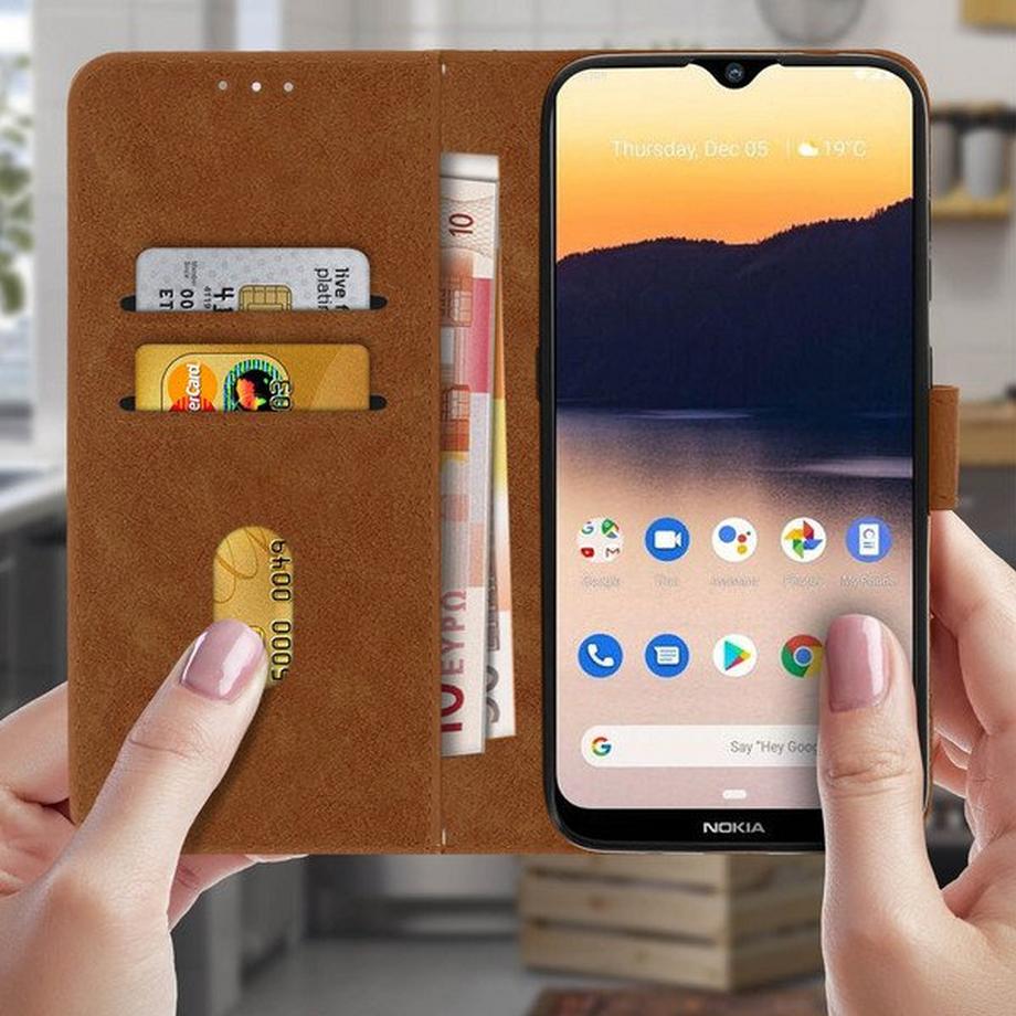 Avizar  Klapphülle Nokia 2.3 Braun 