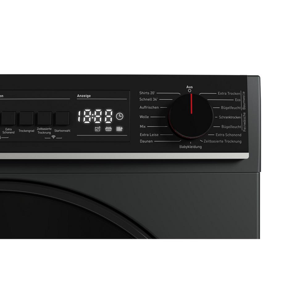 SHARP Sèche-linge 10kg, KD-WNHB0S9GAC, gris espresso  