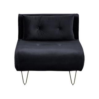 Beliani Canapé-lit en Velours Glamour VESTFOLD  