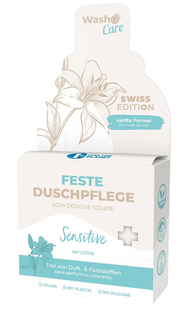Washo  Swiss Edition Soin douche solide Sensitive 
