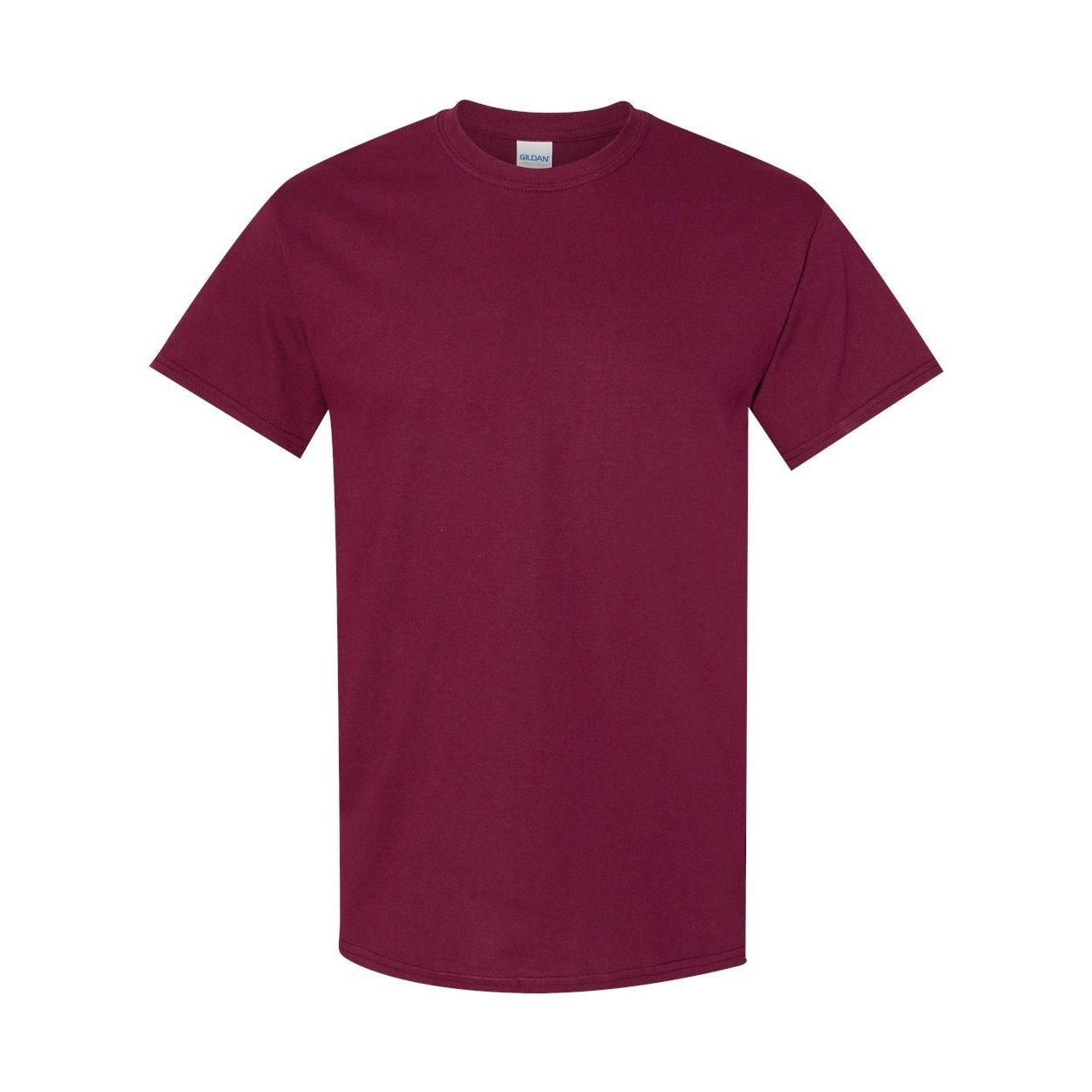 Image of Tshirt (5 Stückpackung) Herren Bordeaux 3XL