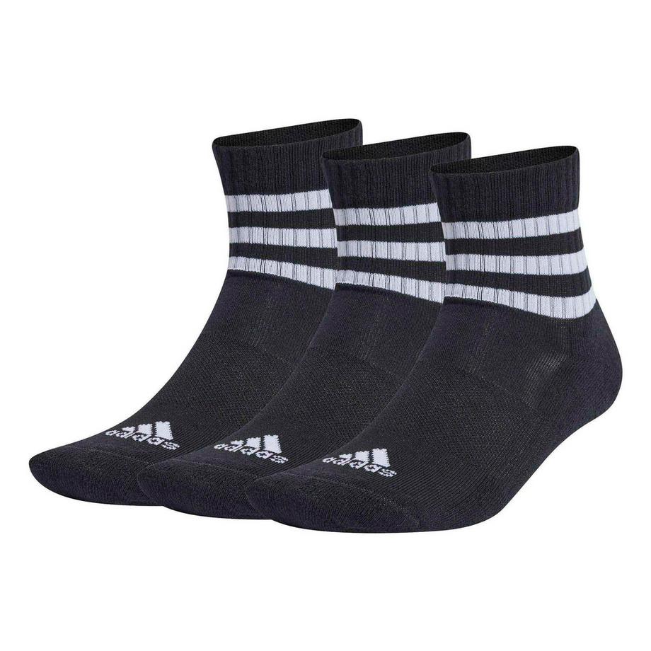 Calzini Unisex Confezione da 3-3-Stripes Cushioned Sportswear Mid-Cut Socks