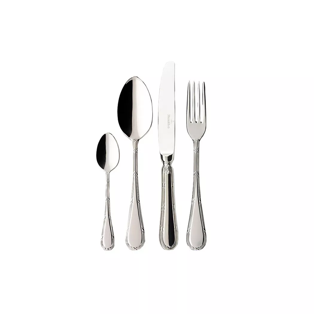 Villeroy & Boch Besteck-Set "Tafelbesteck Septfontaines 24er Set silber"
