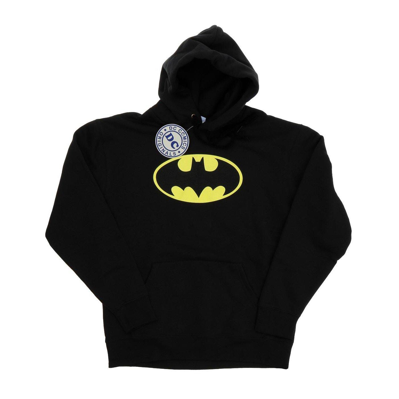 Image of Batman Logo Kapuzenpullover Herren Schwarz M
