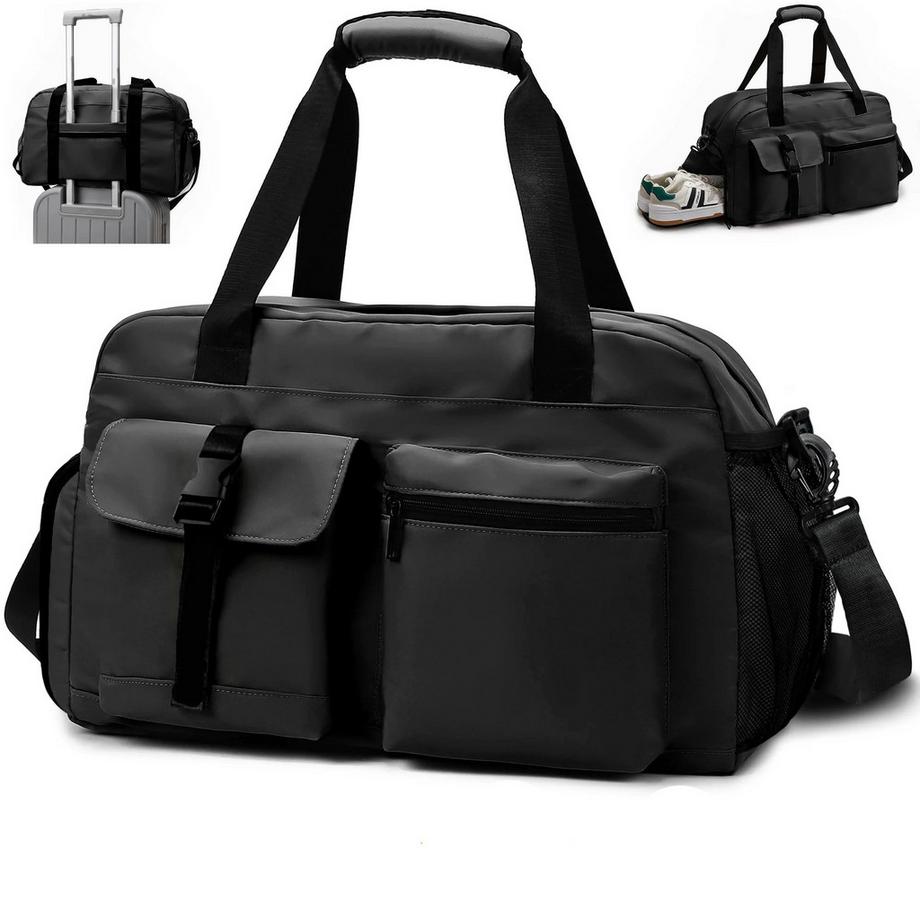 Sporttasche Zwei Belüftungslöcher, Reisetasche mit Schuhfach und Nassfach