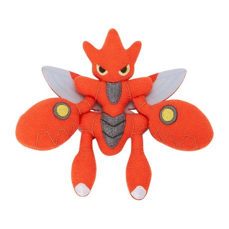 Pokémon  Scizor Bug Out! Plush Badge 