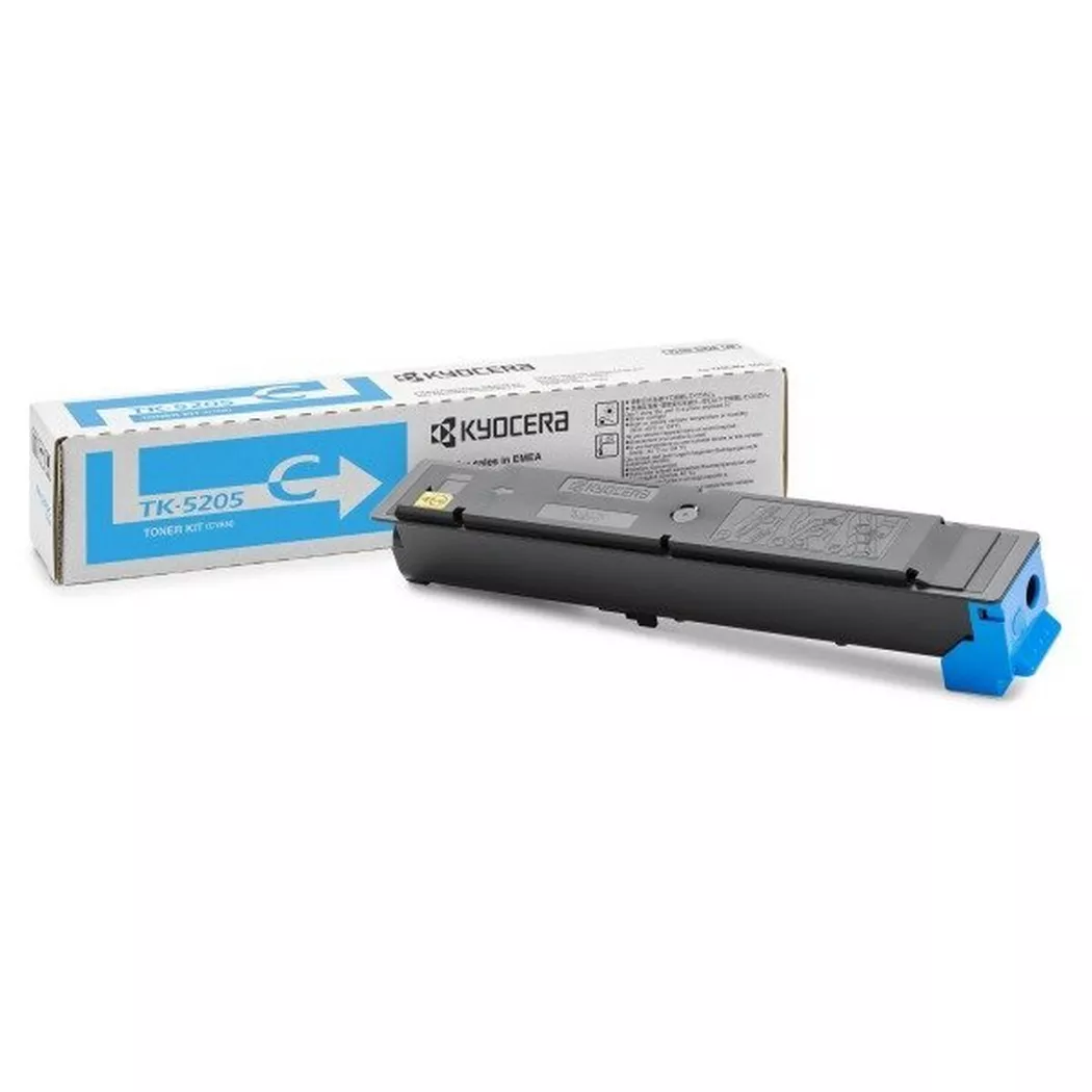 KYOCERA – Toner-Modul cyan TK-5205C TASKalfa 356ci 12’000 Seiten, Schwarz, One Size