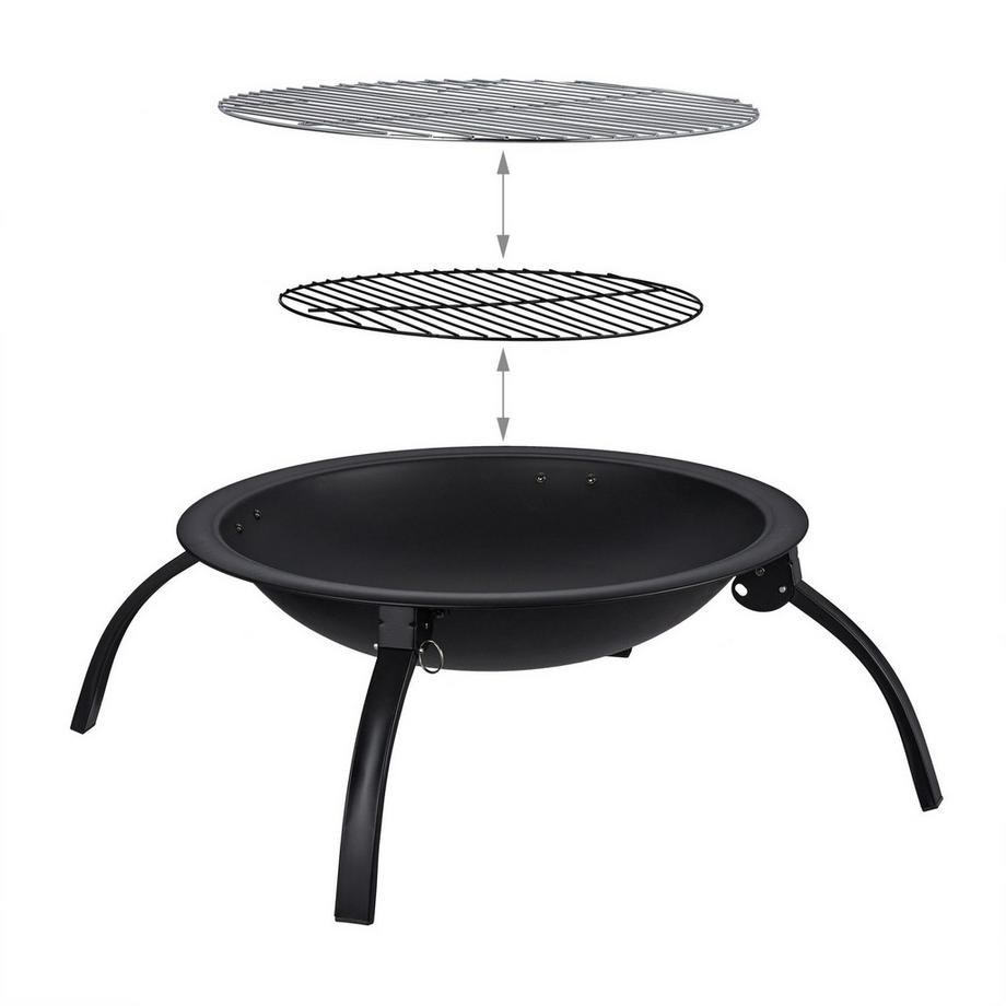 B2X Brasero XL avec accessoires de gril  