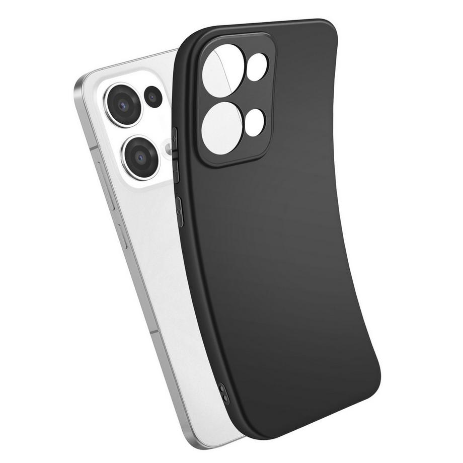 Avizar  Coque Oppo Reno 13 Silicone Noir 