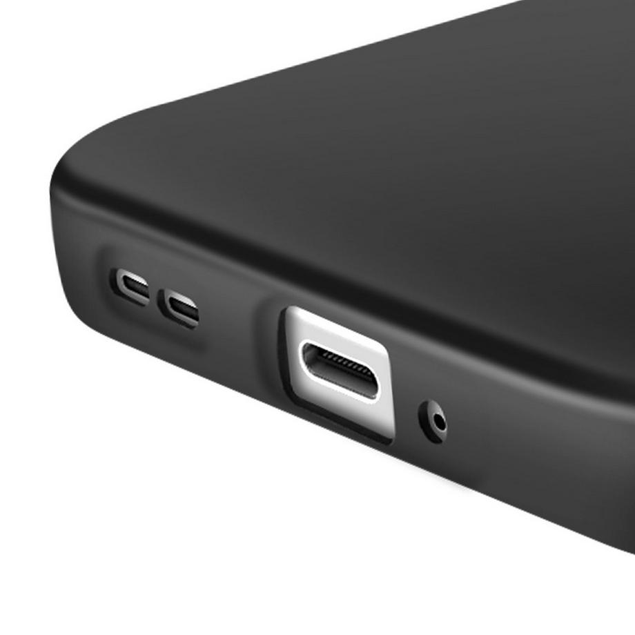 Avizar  Coque Oppo Reno 13 Silicone Noir 