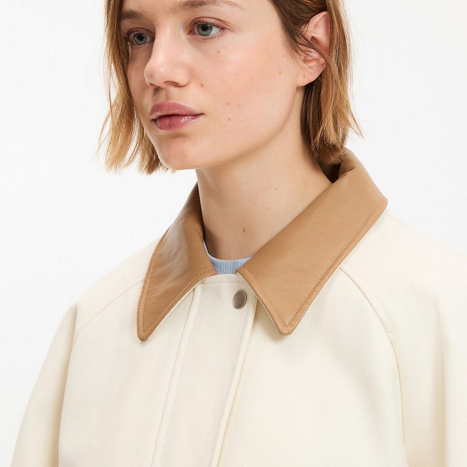 La Redoute Collections  Jacke mit kontrastierendem Kragen 