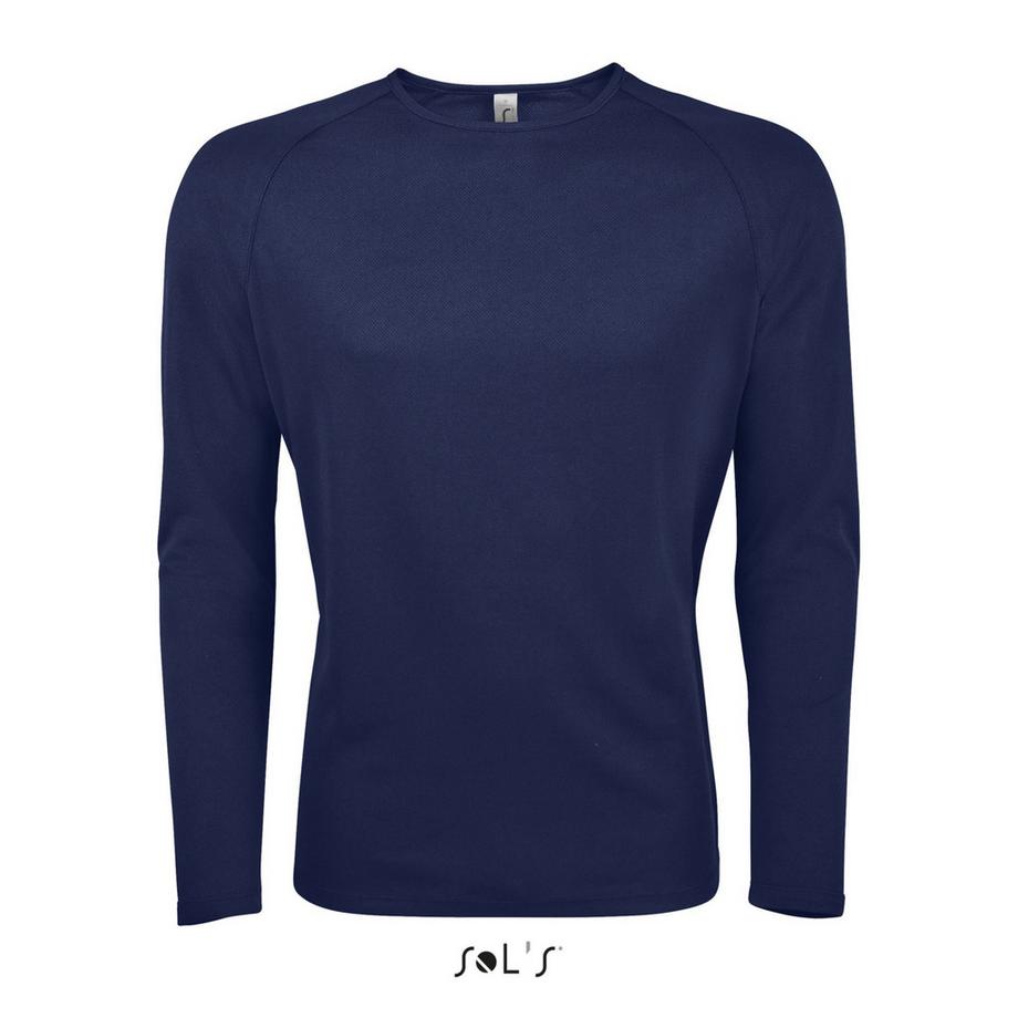 SOLS T-Shirt Sporty Maniche Lunghe  