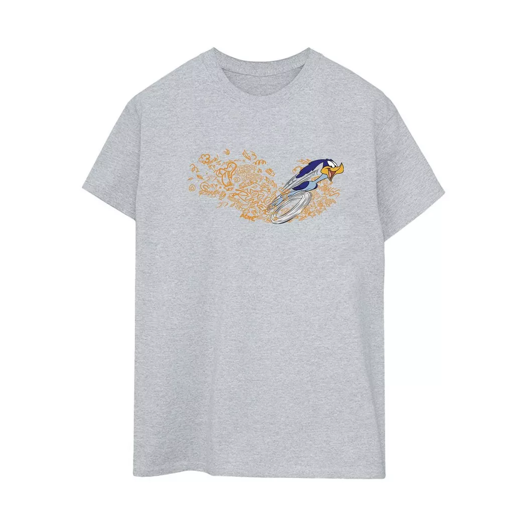 LOONEY TUNES - ACME TShirt, für Damen, Grau, Größe L